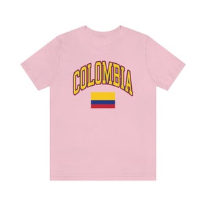 Kolumbien Shirt Kolumbianische Flagge T-Shirt kolumbianische Shirt Unisex Fit Südamerika Shirt Südamerika Shirt Bild 9