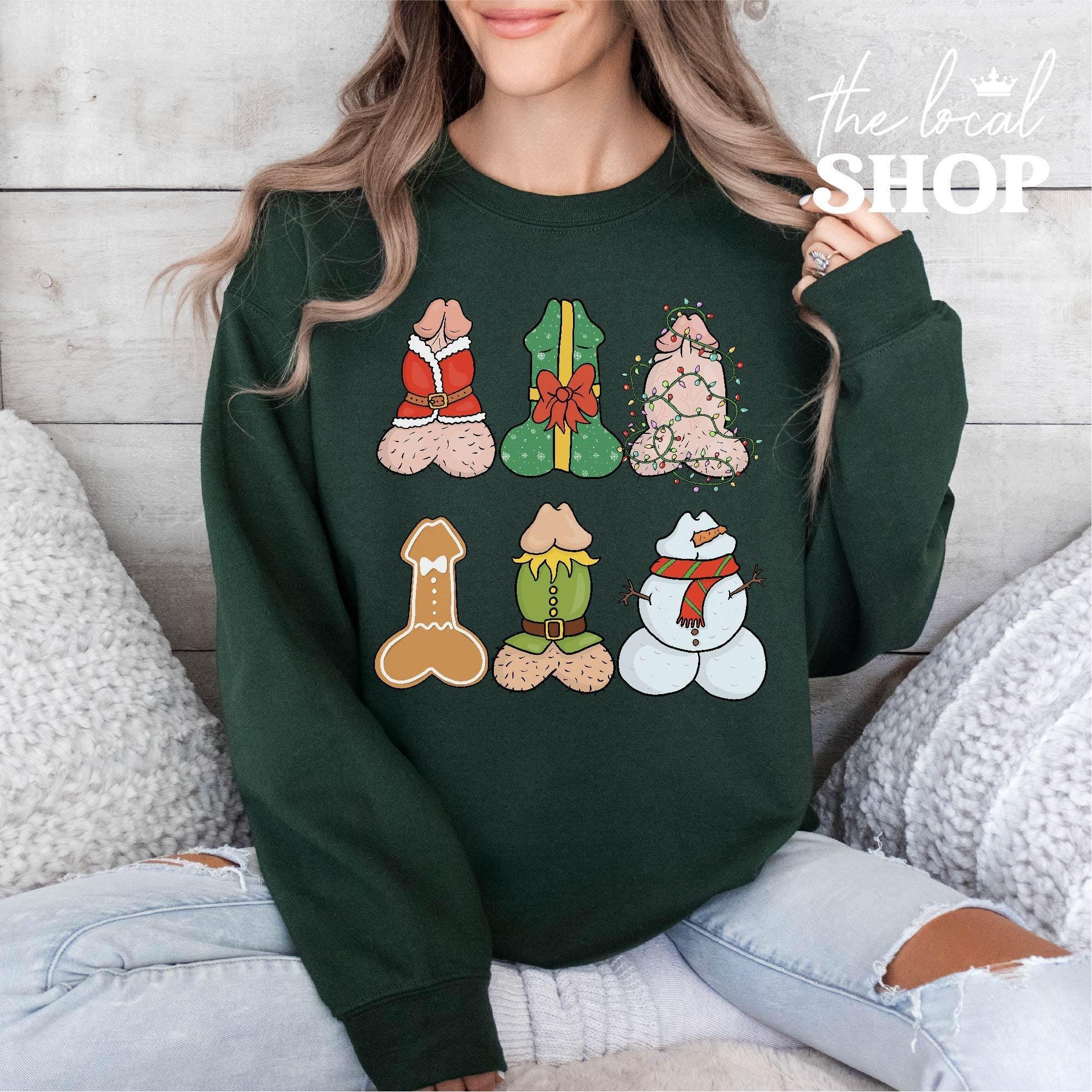Sexy Ugly Christmas Sweaters Etsy