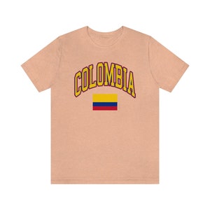 Kolumbien Shirt Kolumbianische Flagge T-Shirt kolumbianische Shirt Unisex Fit Südamerika Shirt Südamerika Shirt Bild 10