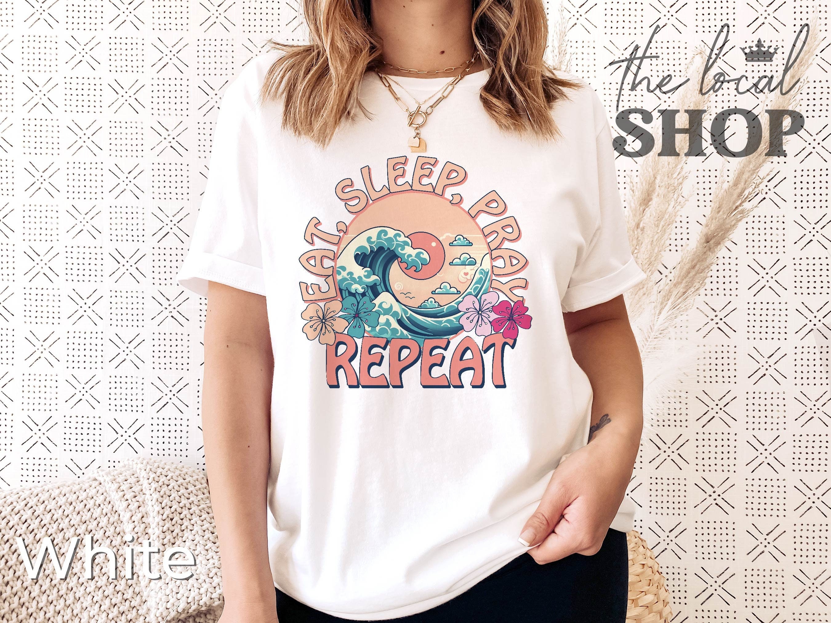 Eat pray love t shirt sale