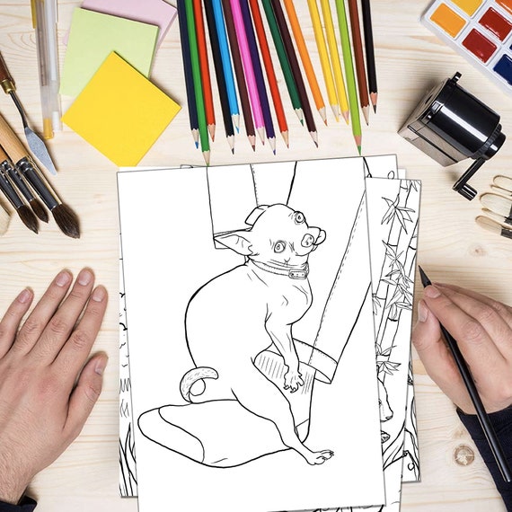 Humping animals sale coloring book