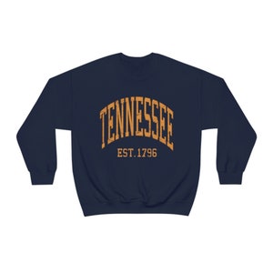 Sudadera vintage de Tennessee: jersey retro desgastado del estado imagen 9