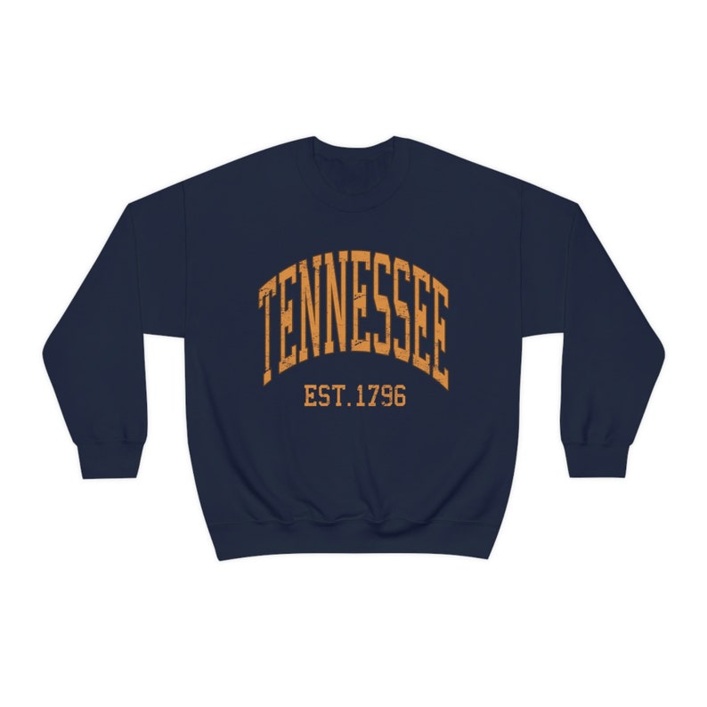 Sudadera vintage de Tennessee: jersey retro desgastado del estado imagen 9