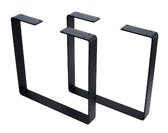 Esszimmer-Schreibtischbeine aus Metall, moderner Couchtisch aus Eisen, stabiler Stahl für Bank, 2er-Set