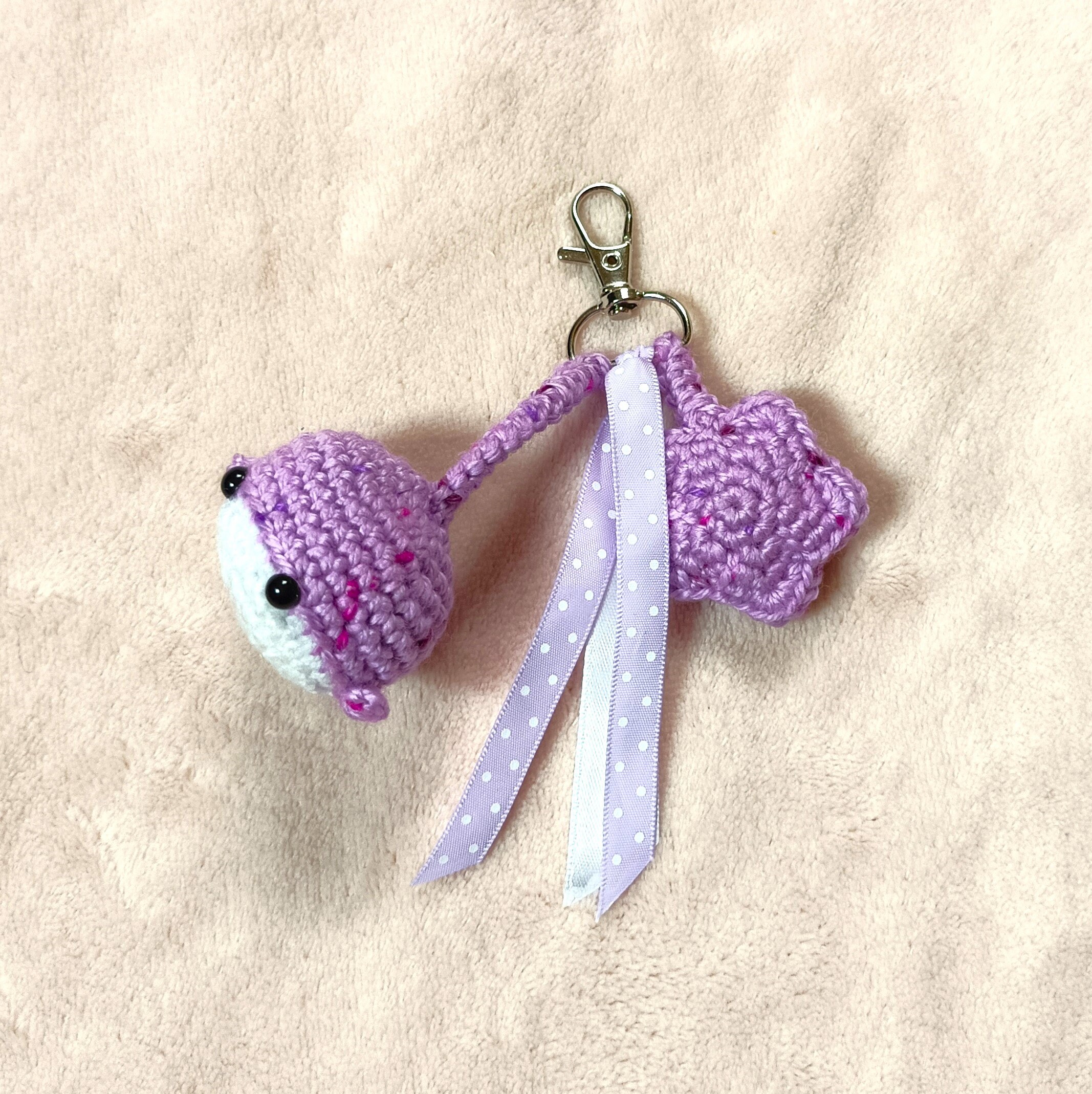 Porte Clés Pette Balene Avec Son étole De Mer Au Crochet - Etsy France