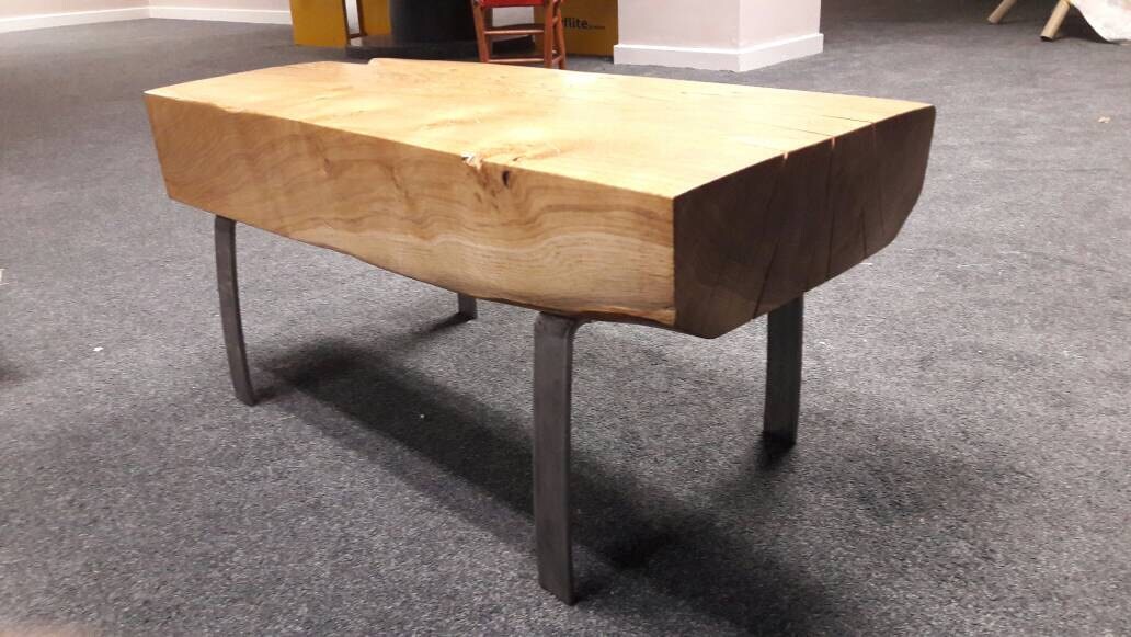 Rustic Coffee Table Oak Beam Coffee Table Industrial Coffee Etsy UK