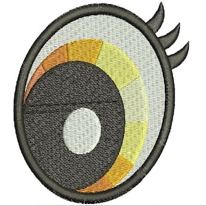 ogen voor knuffels Machineborduurontwerpen, direct downloaden
