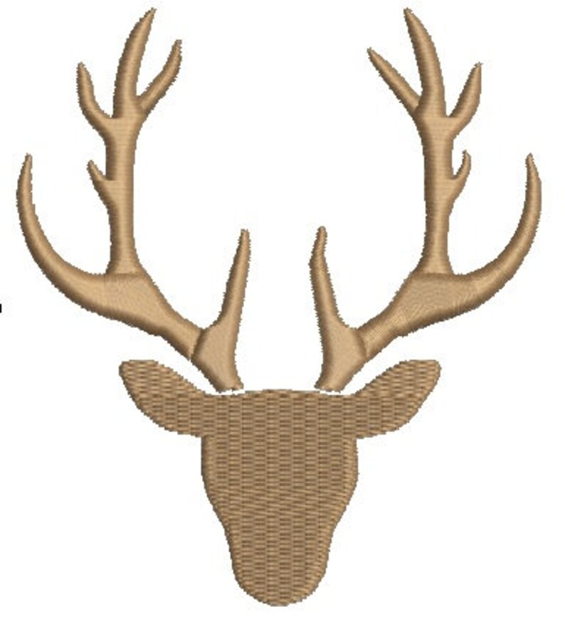 Deer machine embroidery design  etsy Deer machine embroidery design  etsy