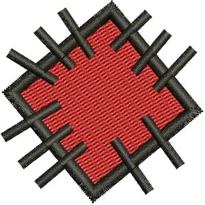 decorative patch   Machine Embroidery Design, instantly download