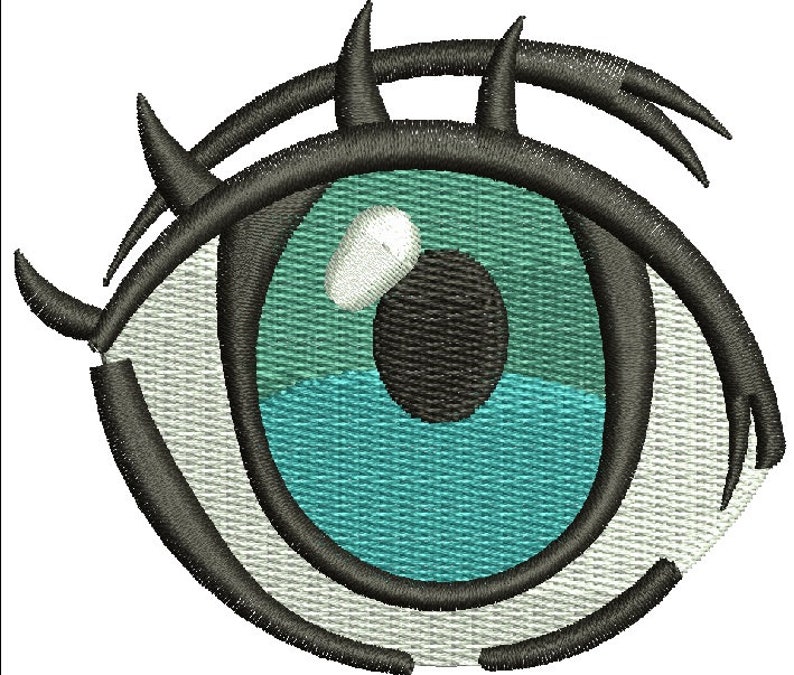 Eyes for Soft Toys Machine Embroidery Designs Pair of Left Etsy