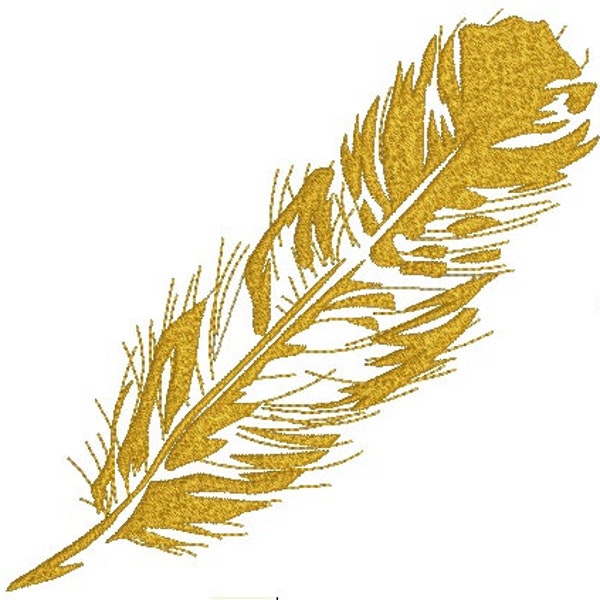 feather embroidery design / pen Machine Embroidery Designs, instantly download