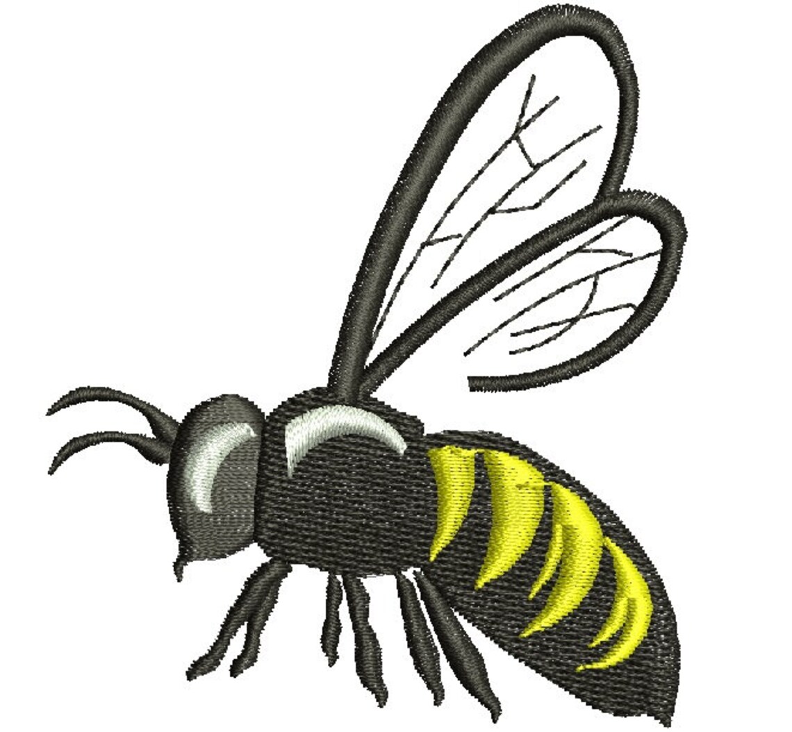 Honey Bee Machine Embroidery Designs Instantly Download Etsy