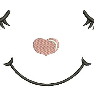 face for soft toy , Easter Embroidery Face, Embroidery Rabbit Machine Embroidery Designs, instantly download