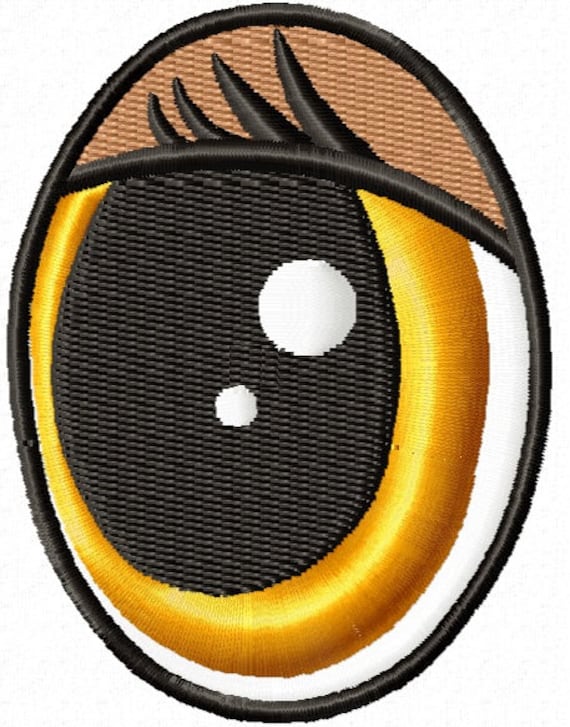 Ojos ovalados de juguete Machine Embroidery Designs descarga - Etsy España