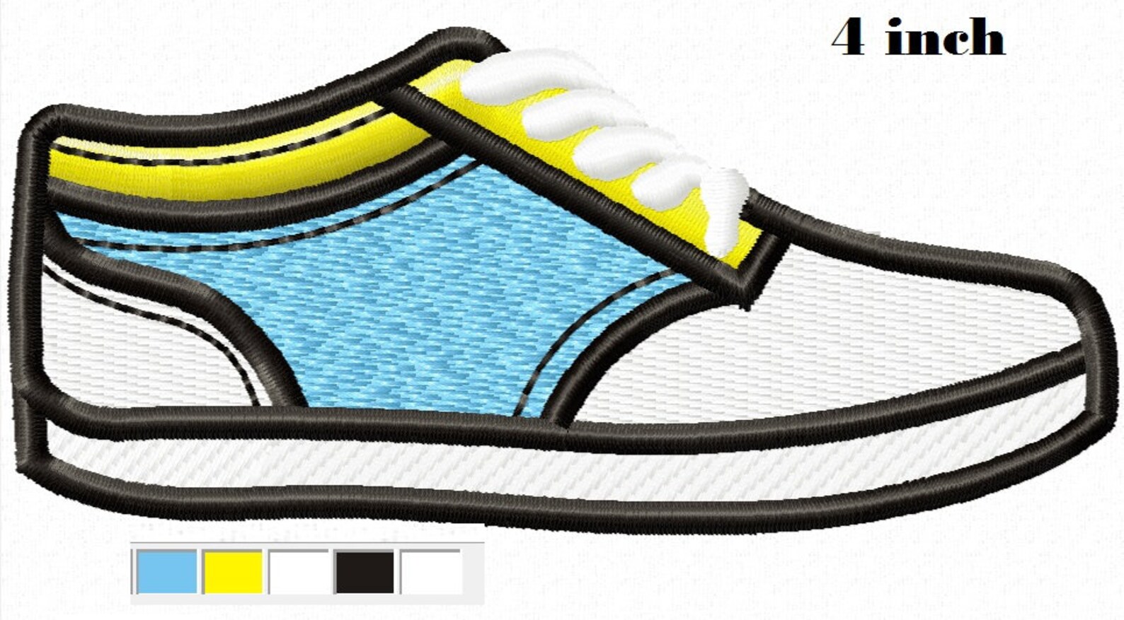sneaker embroidery