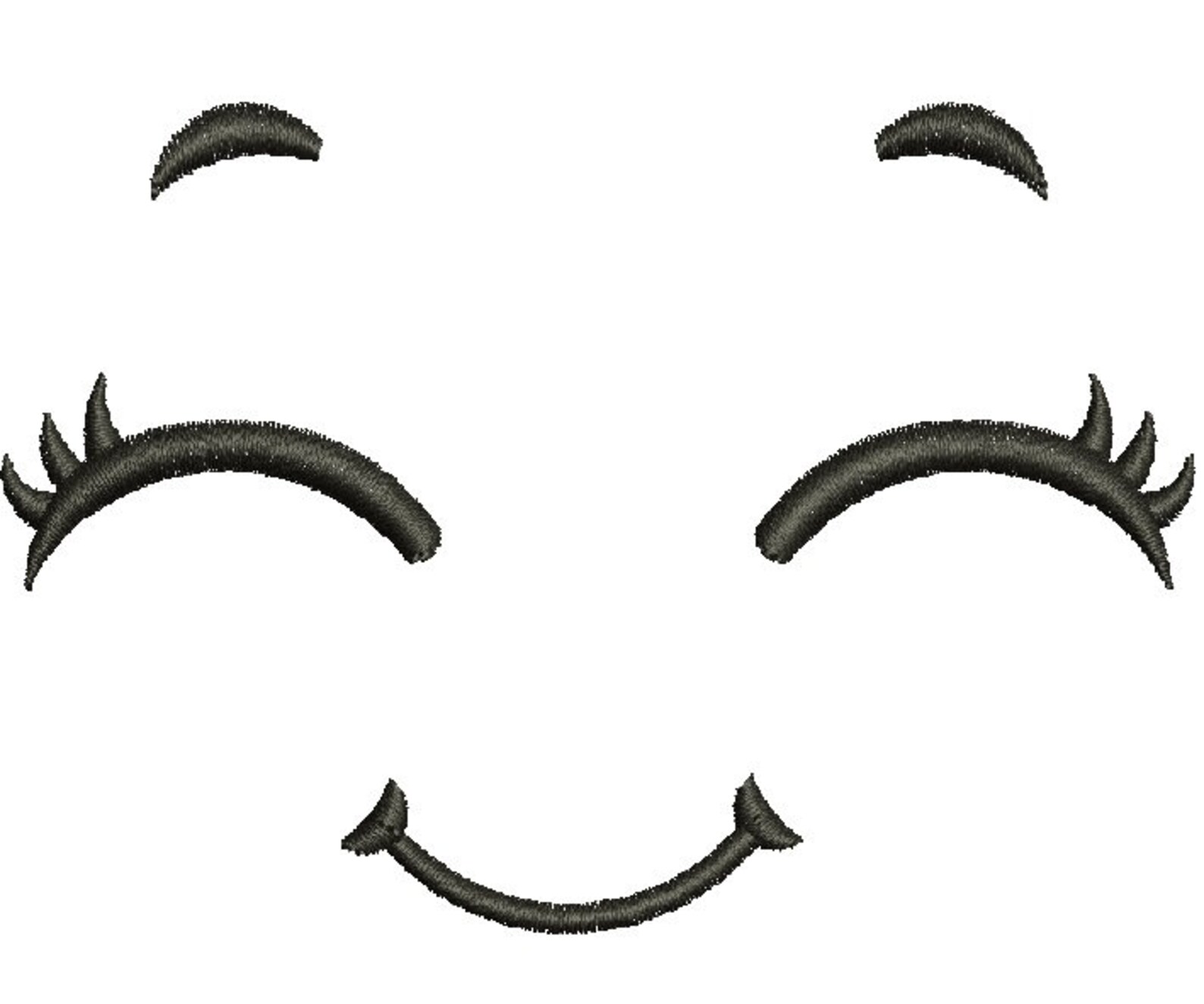 Sleeping Doll Face / Little Face / Muzzle for Embroidery on Etsy