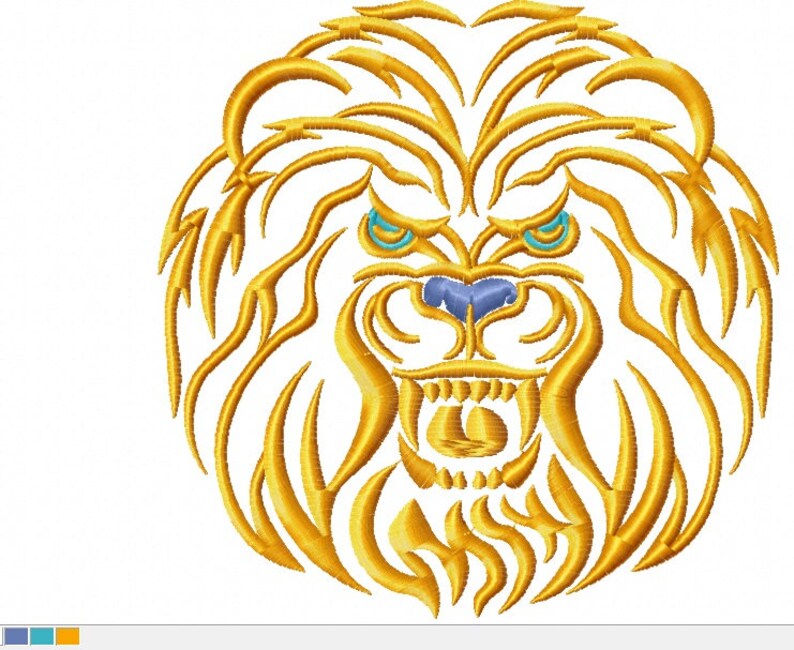 Lion King Machine Embroidery Designs Instantly Download Etsy