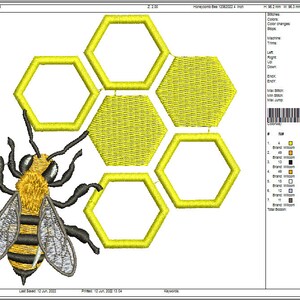 Bee and Honeycomb Machine Embroidery Designs, Instantly Download - Etsy