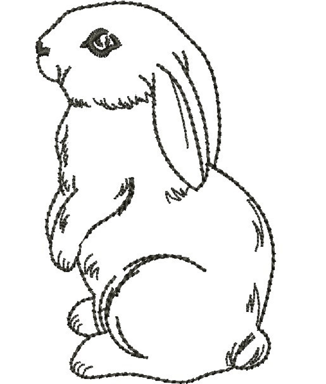 Bunny Machine Embroidery Designs, Instantly Download - Etsy