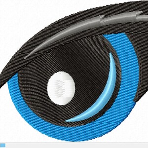 Cartoon toy eyes  dragon eyes   (soft plush doll) Machine Embroidery Designs, instantly download