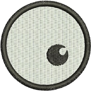 Motifs de broderie Machine oeil de poupée rond, téléchargement immédiat