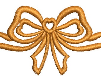 Bow Machine Embroidery Designs, instantly download