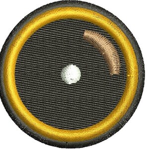 small  round eye for soft toy bear, cat, dog / eyes for soft toys Machine Embroidery Designs, instantly download