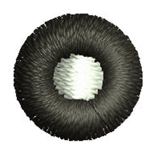 small simple round eye for soft toy bear, cat, dog / eyes for soft toys Machine Embroidery Designs, instantly download