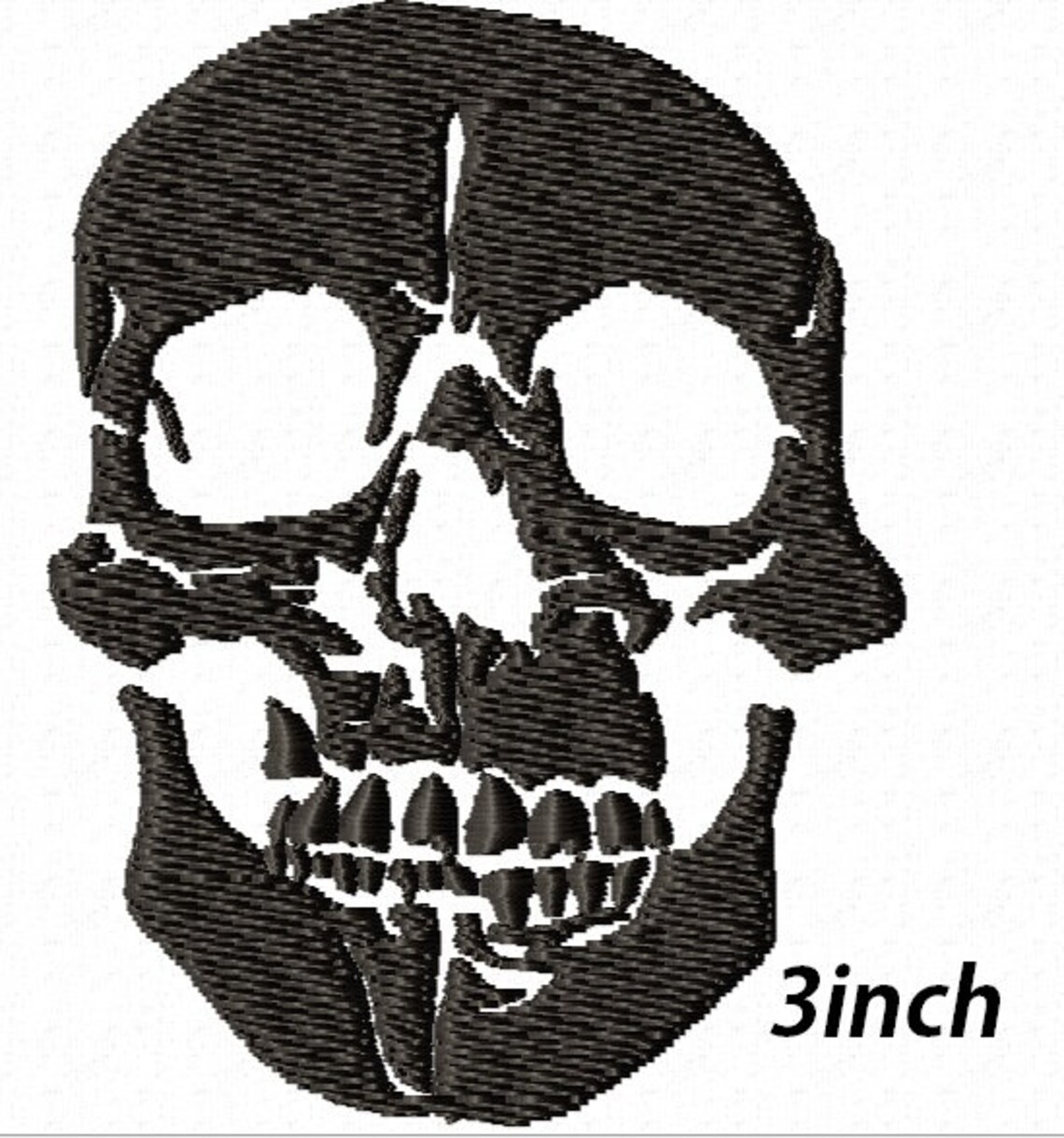 Scull Machine Embroidery Designs Instantly Download - Etsy