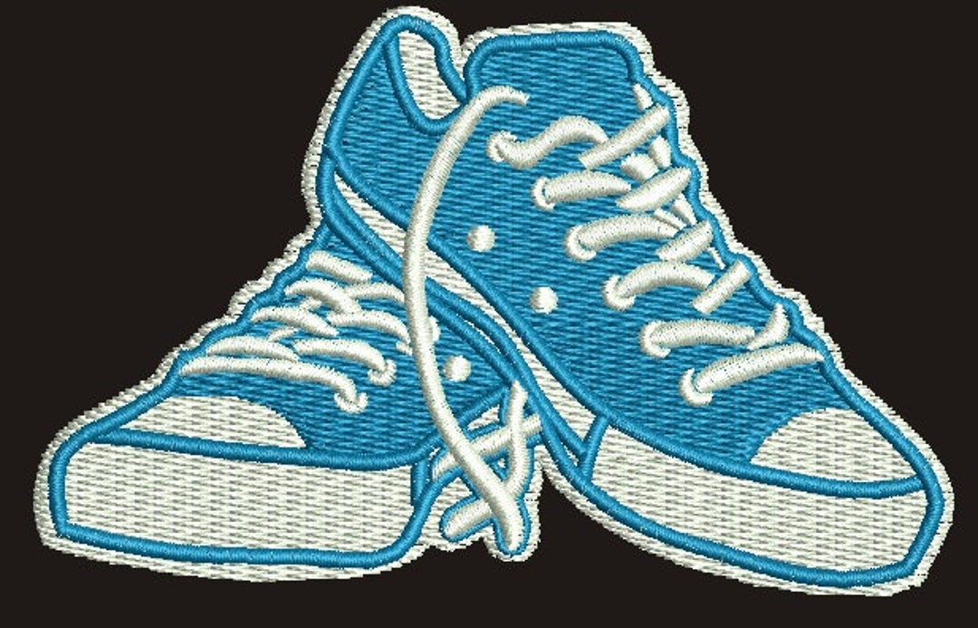 sneaker embroidery