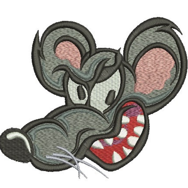 cartoon rat china horoscope Machine Embroidery Designs, instantly download