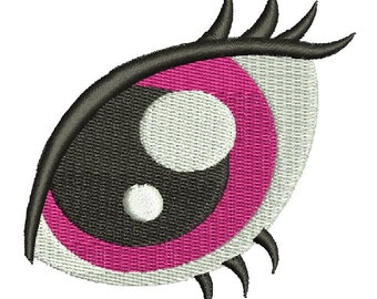 My Little Pony eyes  Machine Embroidery Designs, instantly download