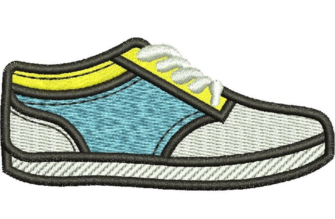 sneaker embroidery