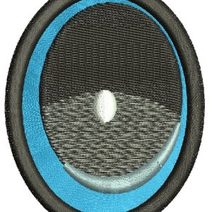 Ojo ovalado / ojo para peluches Diseños de bordado a máquina, descarga instantánea