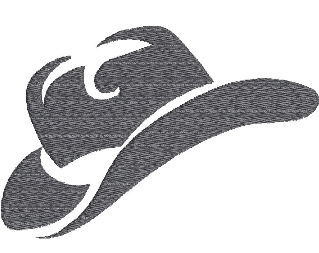 Cowboy Hat Machine Embroidery Designs, Instantly Download Etsy