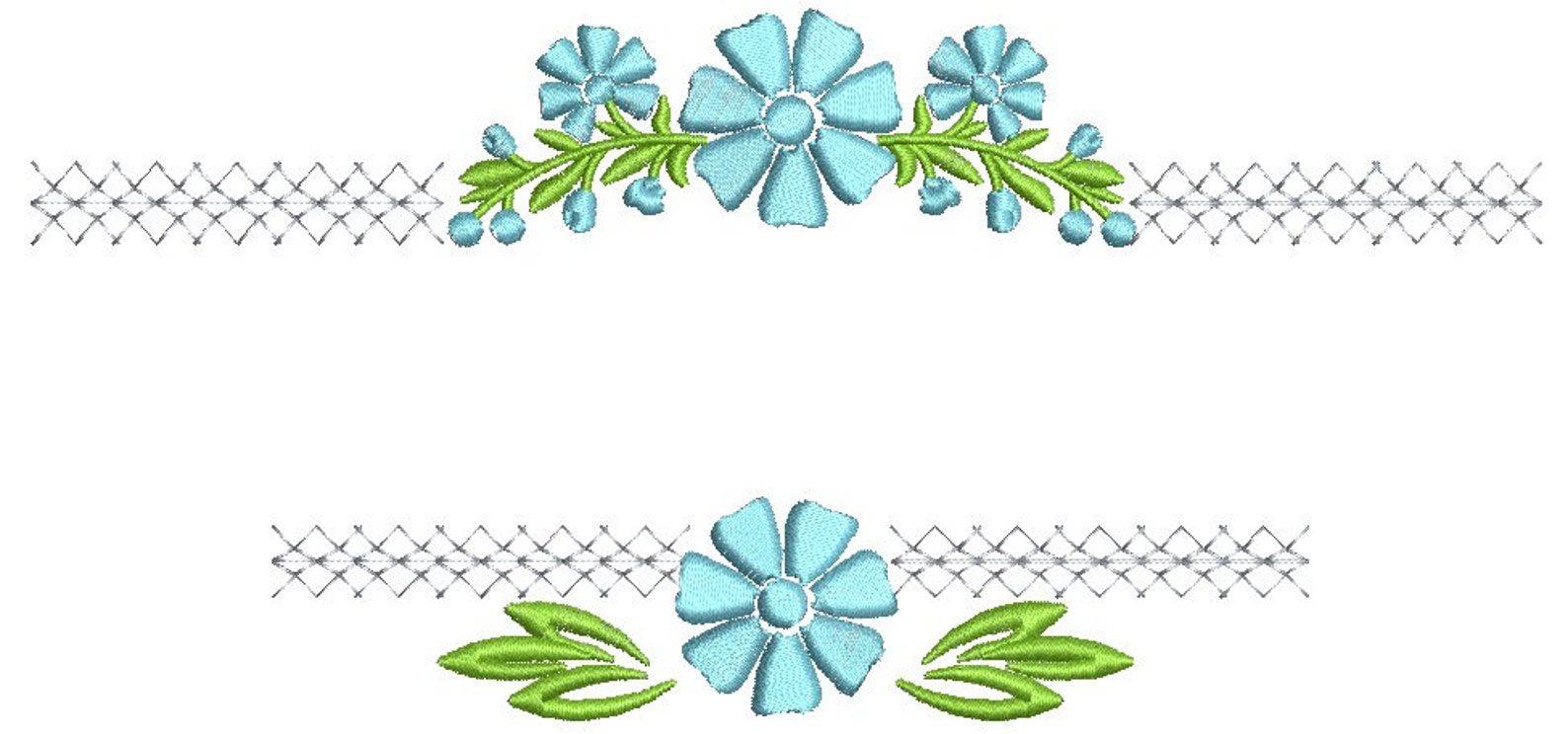 Decorative Frame Border Name Frame Machine Embroidery Design Etsy