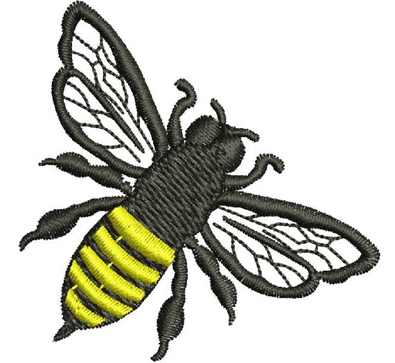Honey Bee Machine Embroidery Designs Instantly Download Etsy