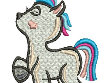 Unicorn Embroidery Machine Embroidery Design, Instant Download