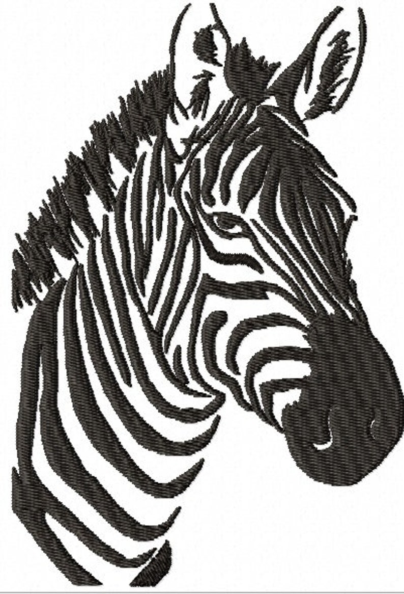 Download Zebra Face Machine Embroidery Designs instantly download ...
