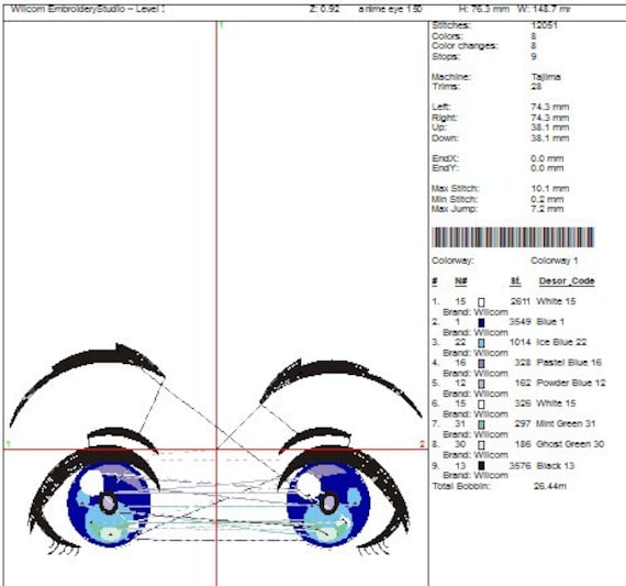 Green Anime Eyes 01 - Neutral