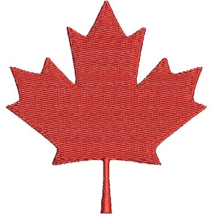 Kanada Maple Leaf Stickdatei