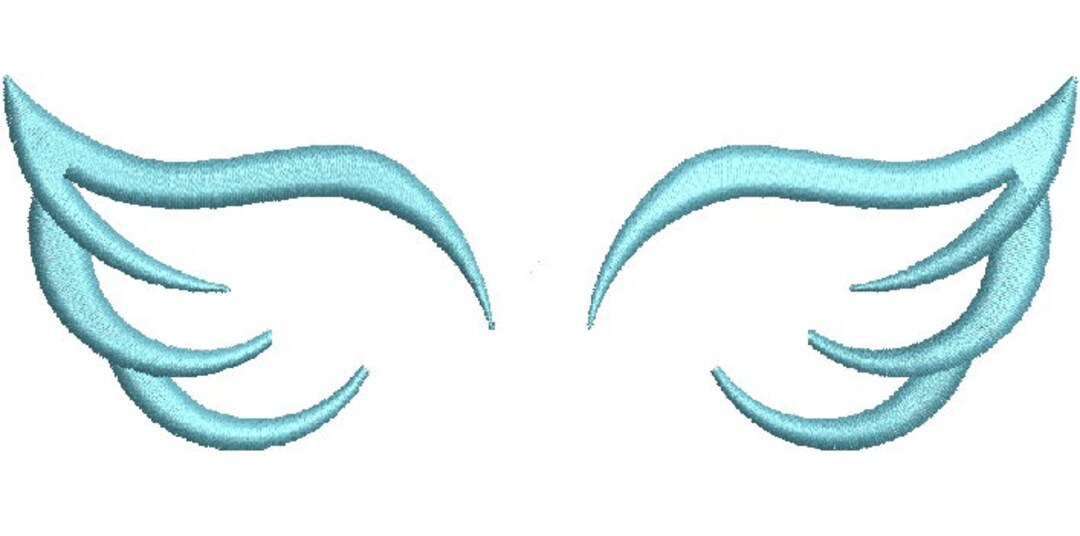 Wing Machine Embroidery Designs Instantly Download Etsy