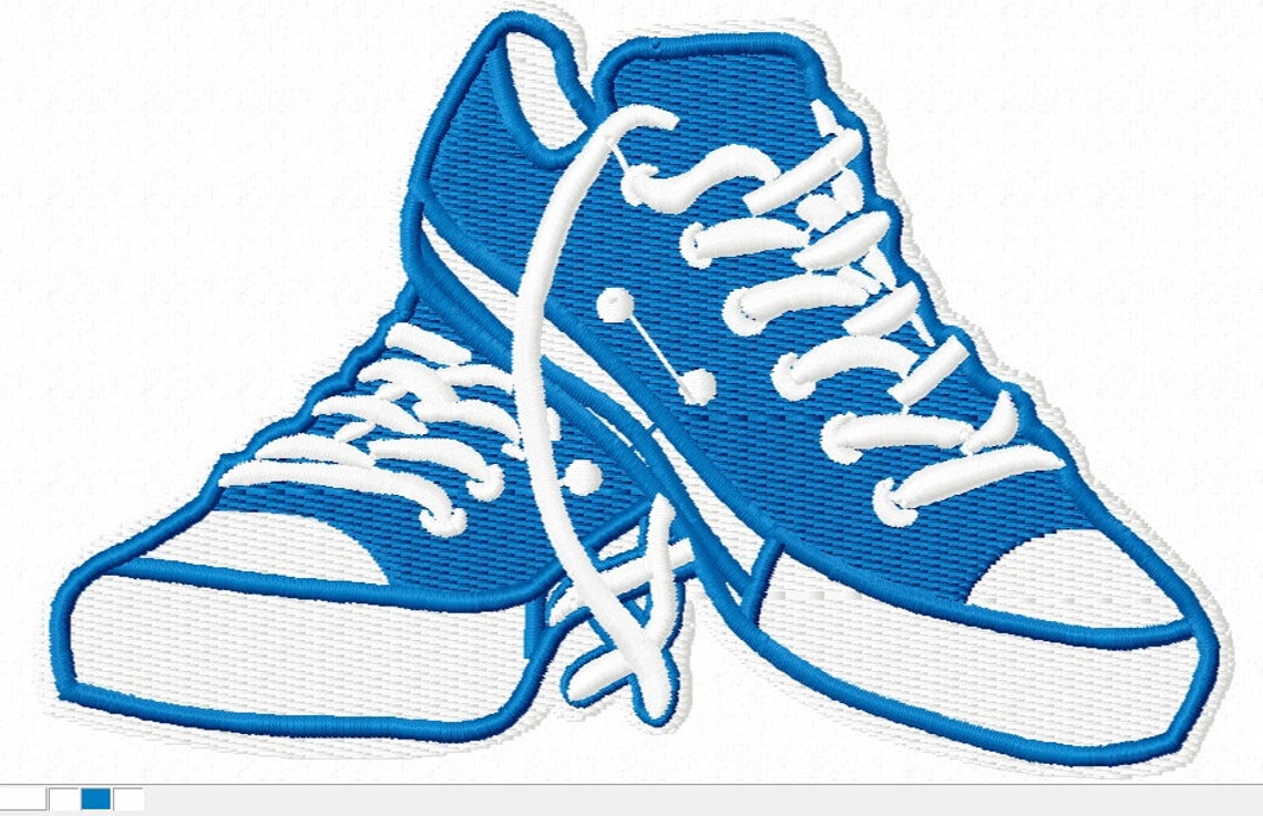 Sneakers Machine embroidery design instantly download Etsy