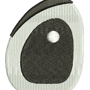 eye for soft toys Machine Embroidery Designs, instantly download