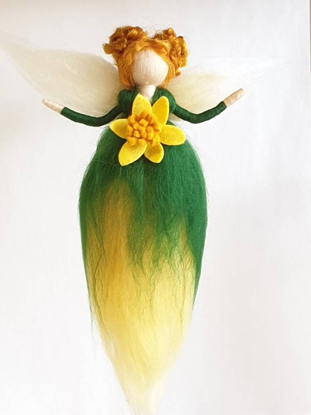 Felt Fairy Needle Felt Fairy Fairy Gifts Wool Dolls Etsy UK