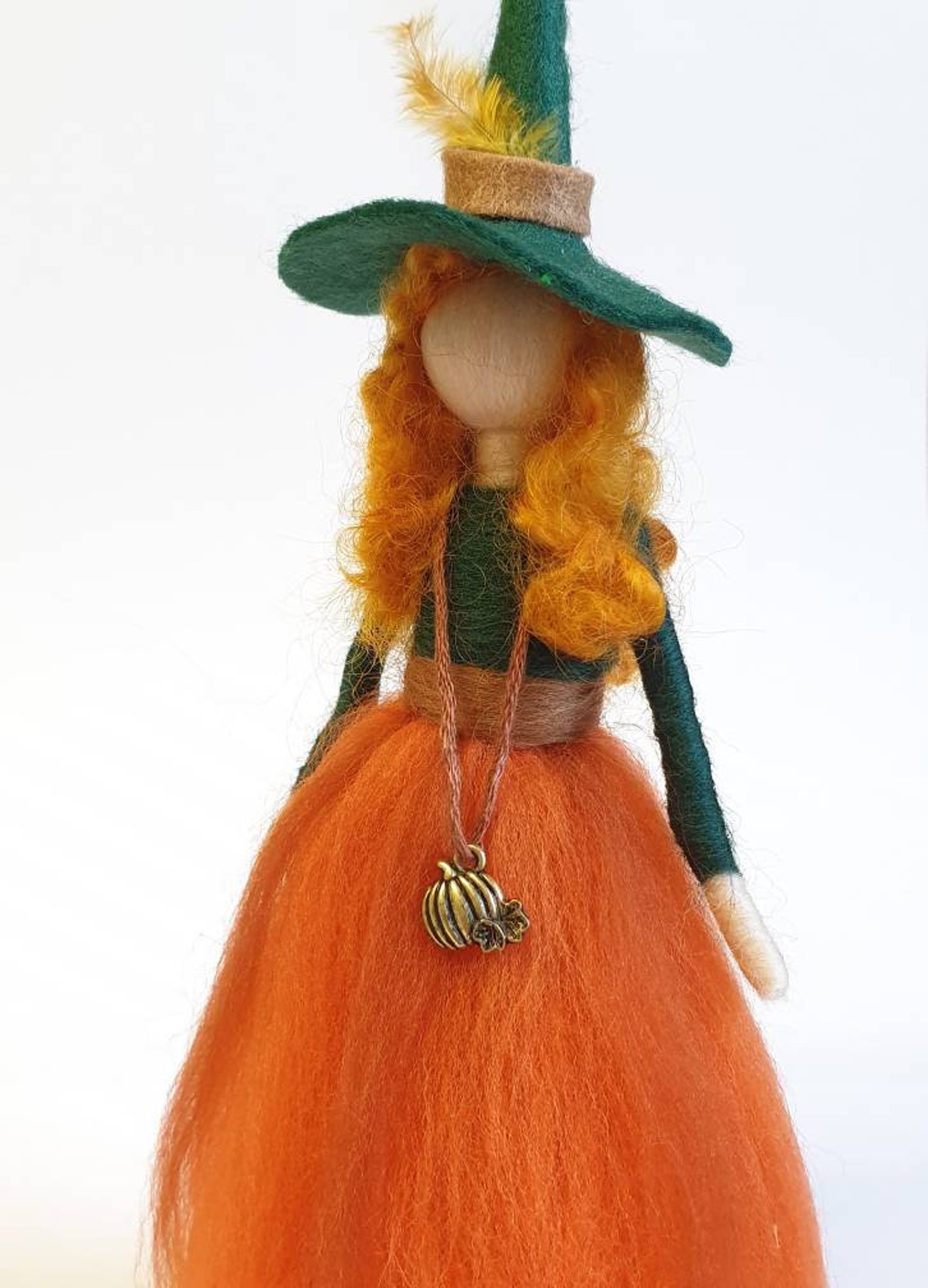 Needle Felt Witch Felted Witch Halloween Miniatures Etsy