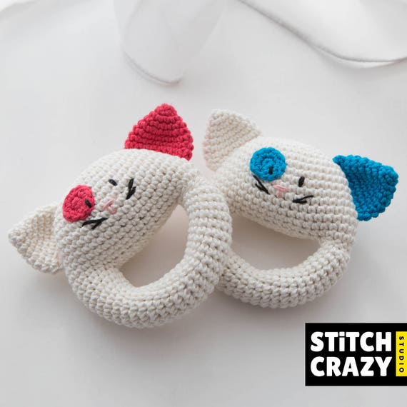 crochet baby rattle