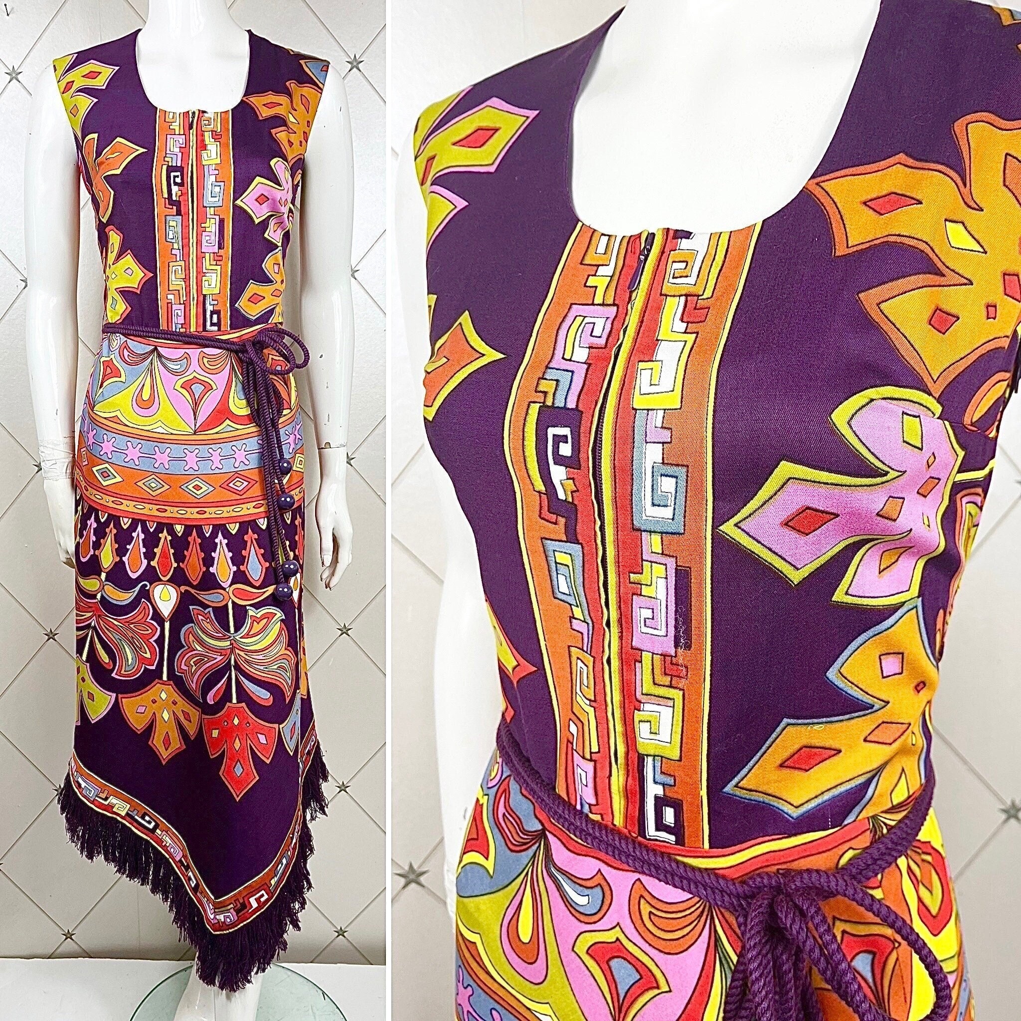 EIN FINK MODELL 60s ブラウス EURO VINTAGE Ein Fink Modell Vintage 60's Floral Shirt Dress Size 40 | eBay