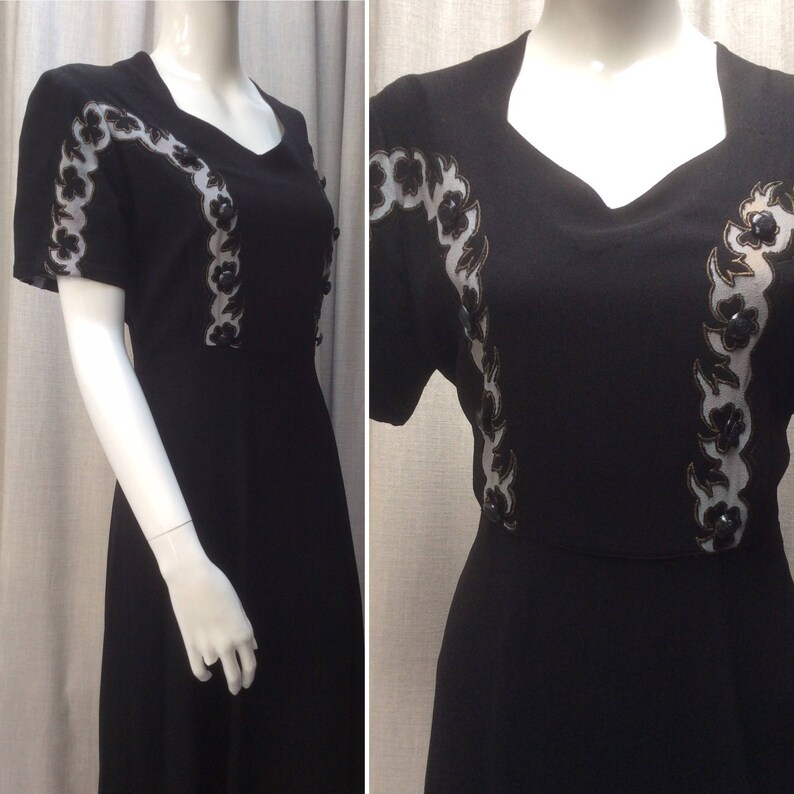 black crepe dress uk