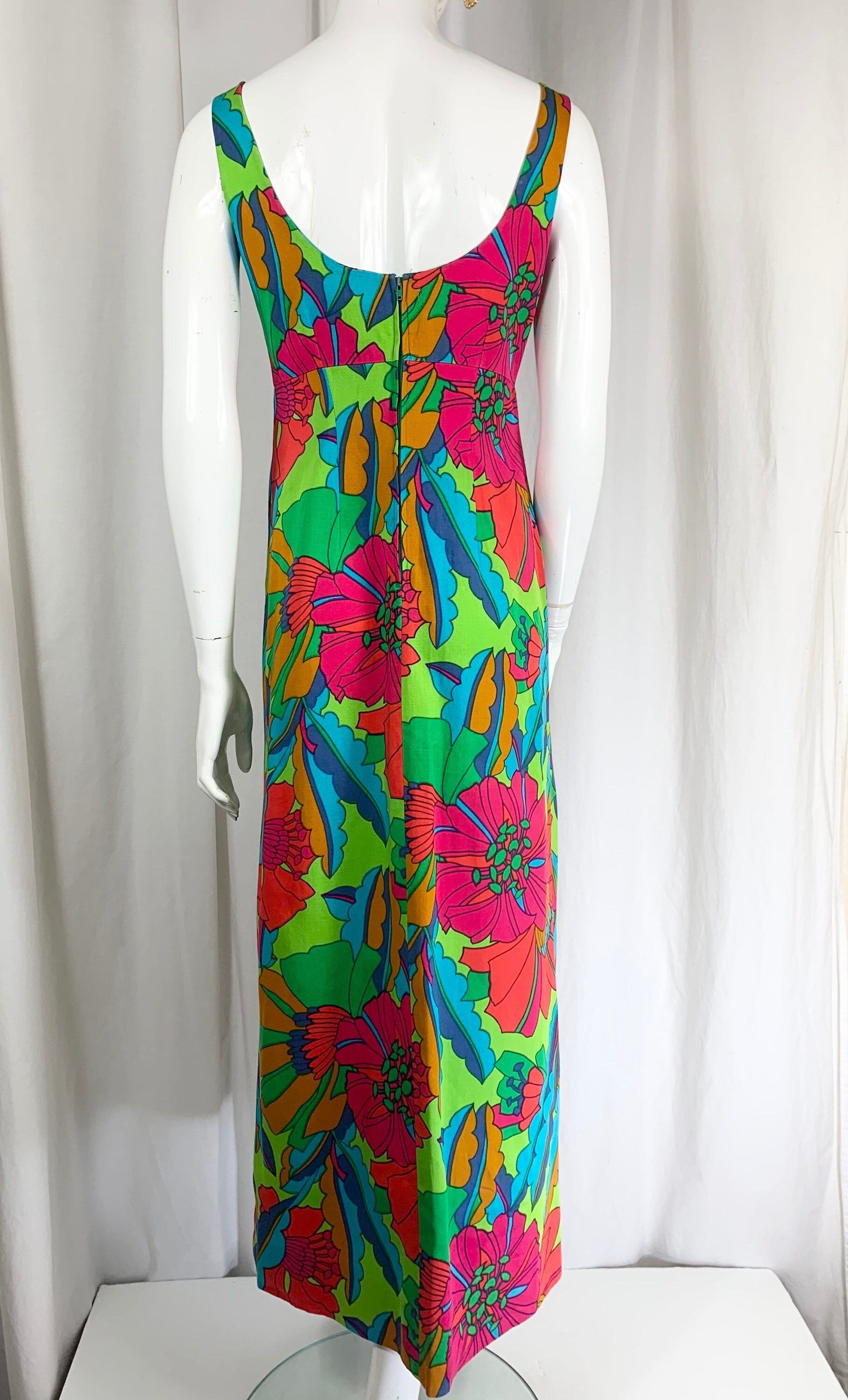 1970's Fine Cotton Twill Large Scale Abstract Jungle - Etsy UK